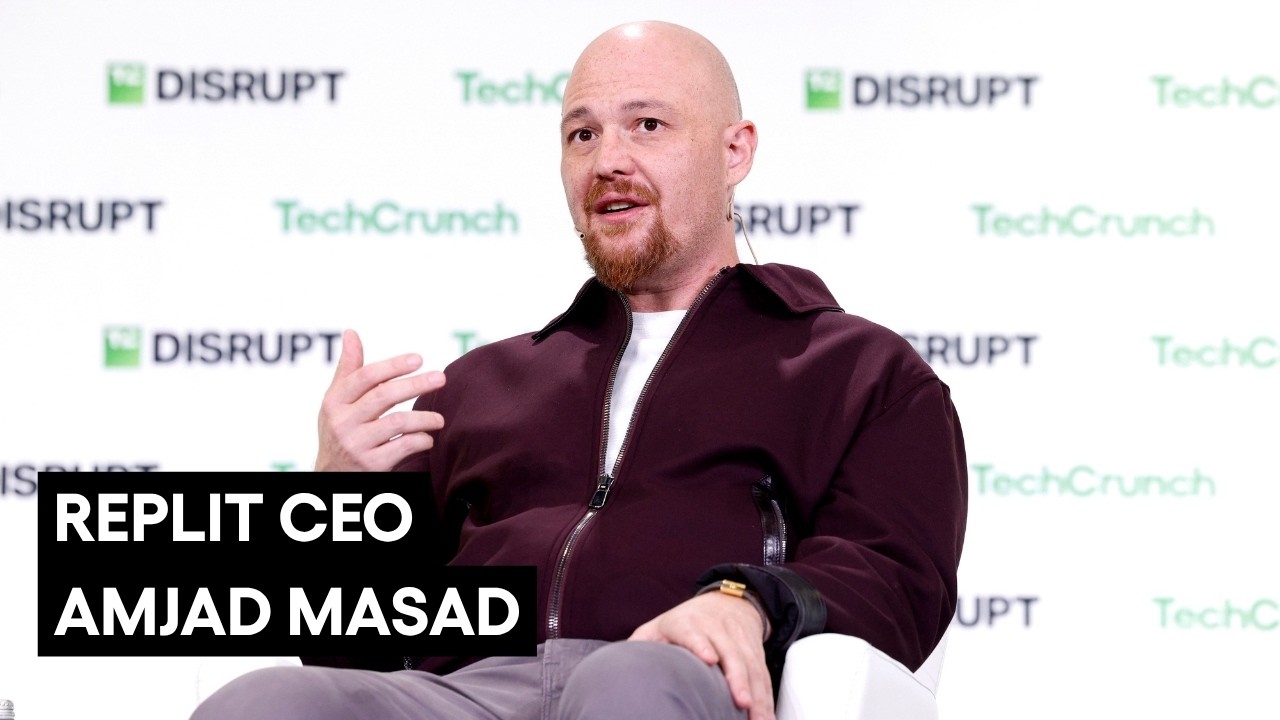 Everyone Can Build Software. What Happens Now? Replit's CEO Amjad Masad Has an Idea | Disrupt 2026: a video from TechCrunch on YouTube