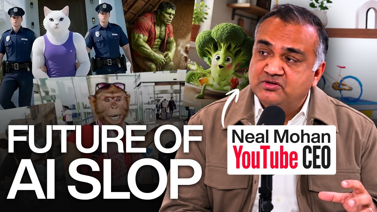 YouTube CEO: "We Take AI Slop Very Seriously" (Full Conversation): a video from Big Technology on YouTube