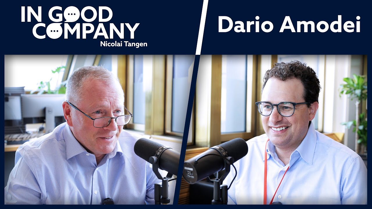 Dario Amodei - CEO of Anthropic | Podcast | In Good Company | Norges Bank Investment Management: a video from Norges Bank Investment Management on YouTube