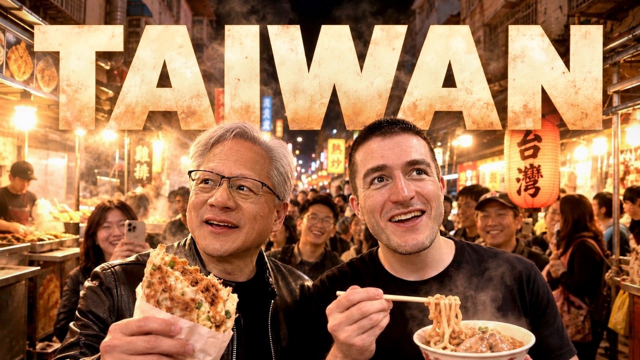 Visiting Taiwan w/ Jensen Huang | Lex Fridman: a video from Lex Fridman on YouTube