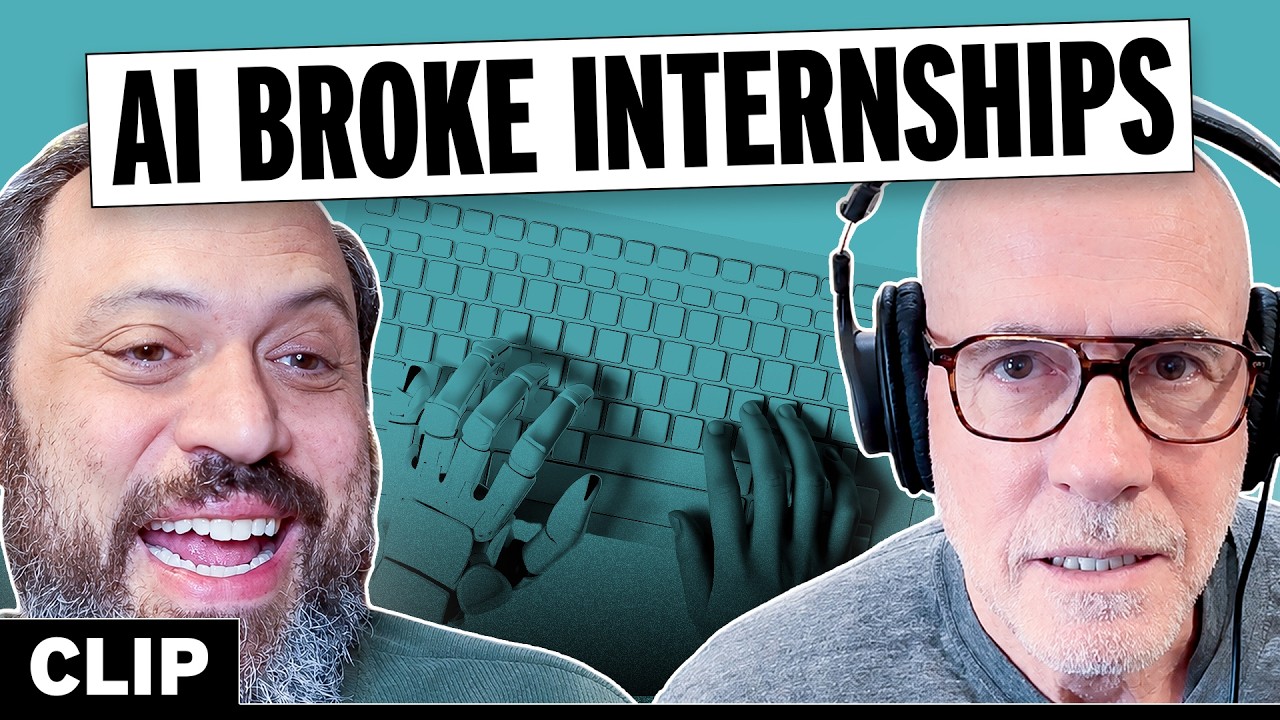 "It Does the Work and Doesn't Cry" — Ethan Mollick on AI Replacing Interns: a video from The Prof G Pod – Scott Galloway on YouTube